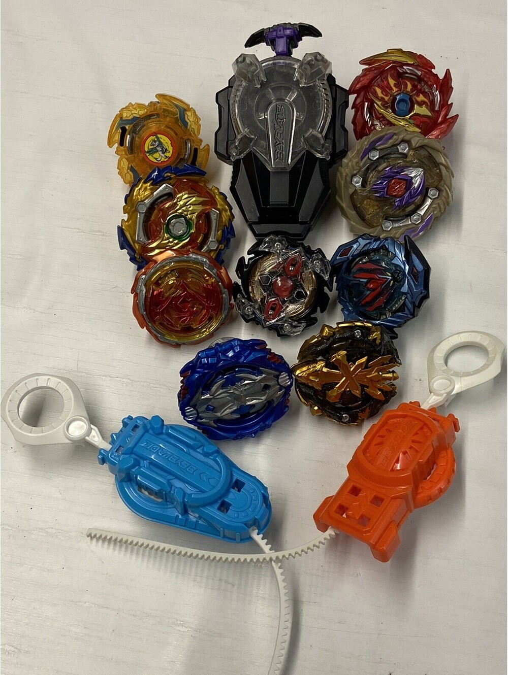 Lot Of 9 Beyblade Burst With Box